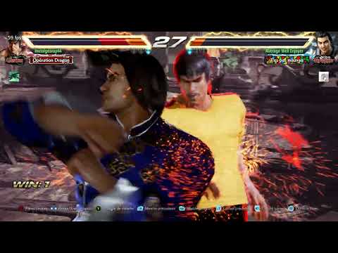 Tekken 7 Bruce Lee VS Jackie Chan
