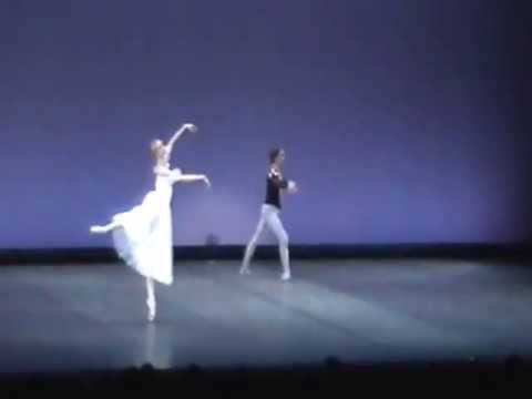 Pas de deux from the ballet "Gizelle". Mikhail Venshchikov and Victoria Kutepova