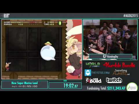 New Super Marisa Land by RaindropDry in 38:53 - AGDQ2015 - Part 36