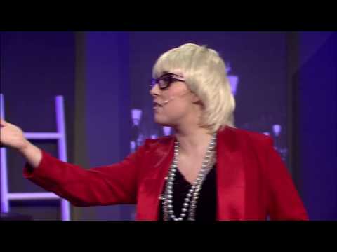 Kristel Aaslaid saates Suur Komöödiaõhtu sketšis Pankrot