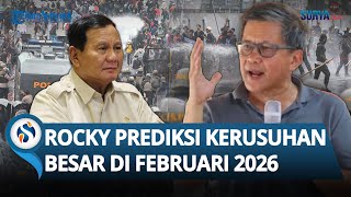 PREDIKSI Rocky Gerung akan Ada Kerusuhan Besar di Februari 2026! Prabowo Bisa Cegah Dengan Hal Ini