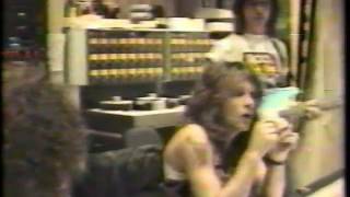 Jon Bon Jovi &amp; Jeff Beck   Young Guns II recording session (clip)