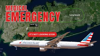 Medical Emergency! American Airlines B777 Returns to JFK | ATC Audio