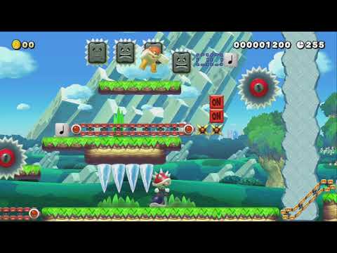 automatic level, don't move by unäD - Super Mario Maker 2 - No Commentary 1by