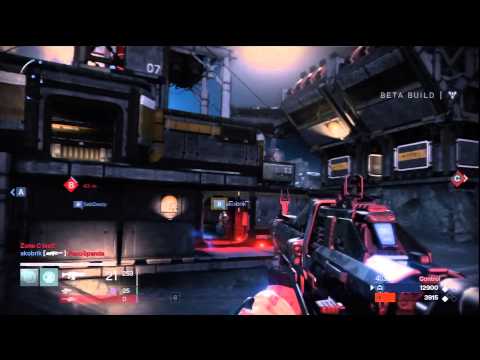 Destiny Beta PVP First Light Warlock Commentary