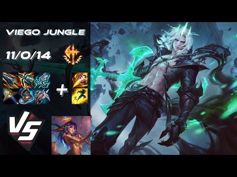JUNGLE Viego vs Lillia - NA Grandmaster Patch 14.5.1