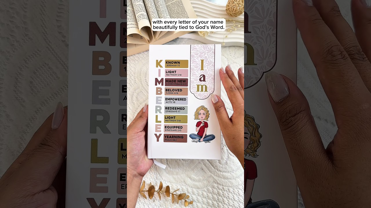 Affirmation I Am | Personalized Hardcover Journal