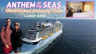 Full Tour of an Obstructed Oceanview Balcony on Anthem of the Seas 2026