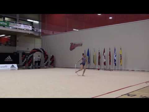 Ana Lugonjic Junior Hoop BC 2016 Canadian Championships RG