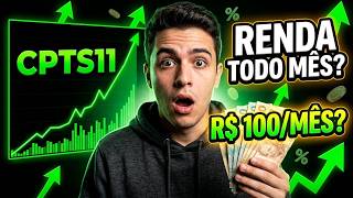 R$10 mil no CPTS11 em Abril de 2026 - Quanto Rende?
