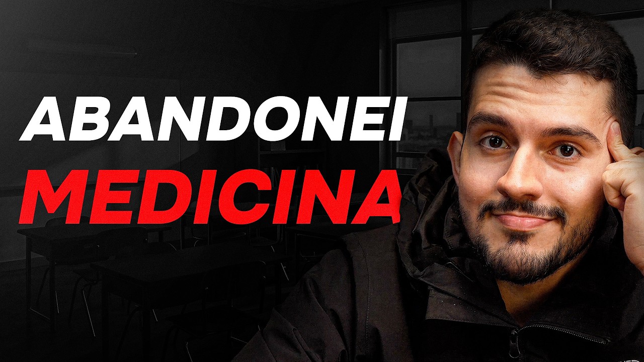 LARGUEI a FACULDADE DE MEDICINA no ÚLTIMO ANO