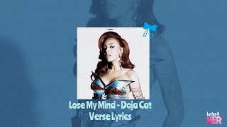 Lose My Mind - Doja Cat (Verse Lyrics)
