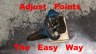 Adjust Points - The Easy Way - Buick Nailhead Distributor