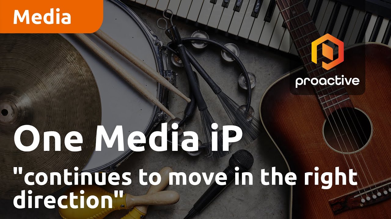 One Media iP Group "continues to move in the right direction"
