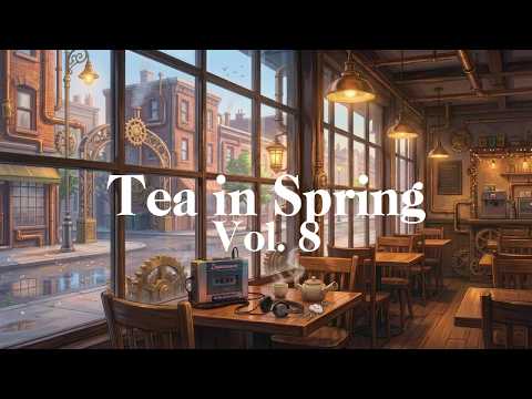 Tea in Spring Vol. 8 🌸☕ K-R&B & Lo-Fi Cafe Beats for Bright Mornings | Dreamwave FM