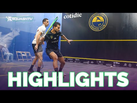 "He Loves That Shot!" | Ali Farag v Mazen Hesham | HSC Houston Men's Open 2024 | FINAL HIGHLIGHTS