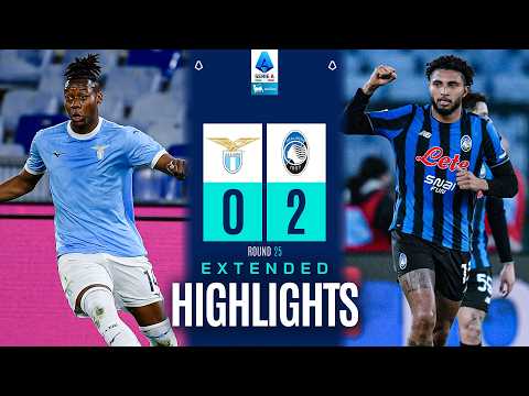 LAZIO-ATALANTA 0-2 | EXTENDED HIGHLIGHTS | SERIE A 2025/26