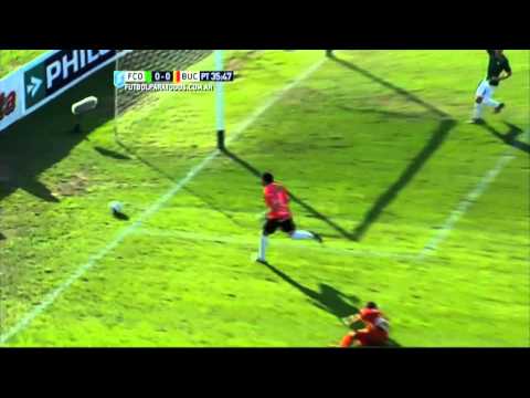 Gol de Montero. Ferro 0 - Boca Unidos 1. Fecha 19. B Nacional 2015. FPT