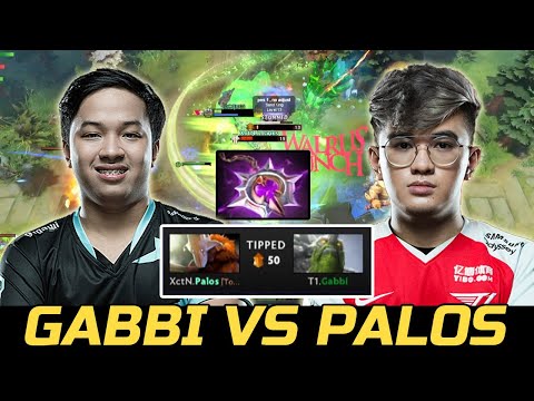 T1 VS EXECRATION CARRY BATTLE - GABBI VS PALOS DOTA 2