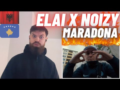 🇦🇱🇽🇰 ELAI ft. Noizy - Maradona [HYPE UK 🇬🇧 REACTION!]