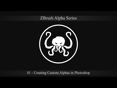 ZBrush Alpha Series - 01 - Creating Custom Alphas in Photoshop