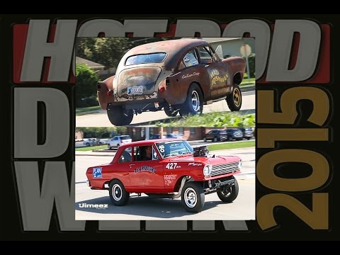 DRAG WEEK GASSERS! "MAD IRISHMAN" HENRY J! "PLAN II" AFX CHEVY II! '15 HOT ROD DRAG WEEK!