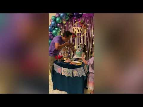 Jazlynn’s 6th birthday party mermaids cakes deco..🥳🧜‍♀️🎂