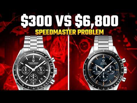 Omega's $6,800 FAILURE: Comparing the Speedmaster to a $300 Homage