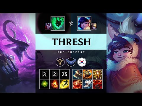 Thresh Support vs Nunu & Willump: Vision Controller - KR Diamond Patch 14.24