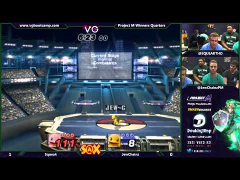 S@X 9/30/14 - Squeak (Meta Knight, Squirtle) vs JewChainz (Squirtle) - Project M - Smash PM