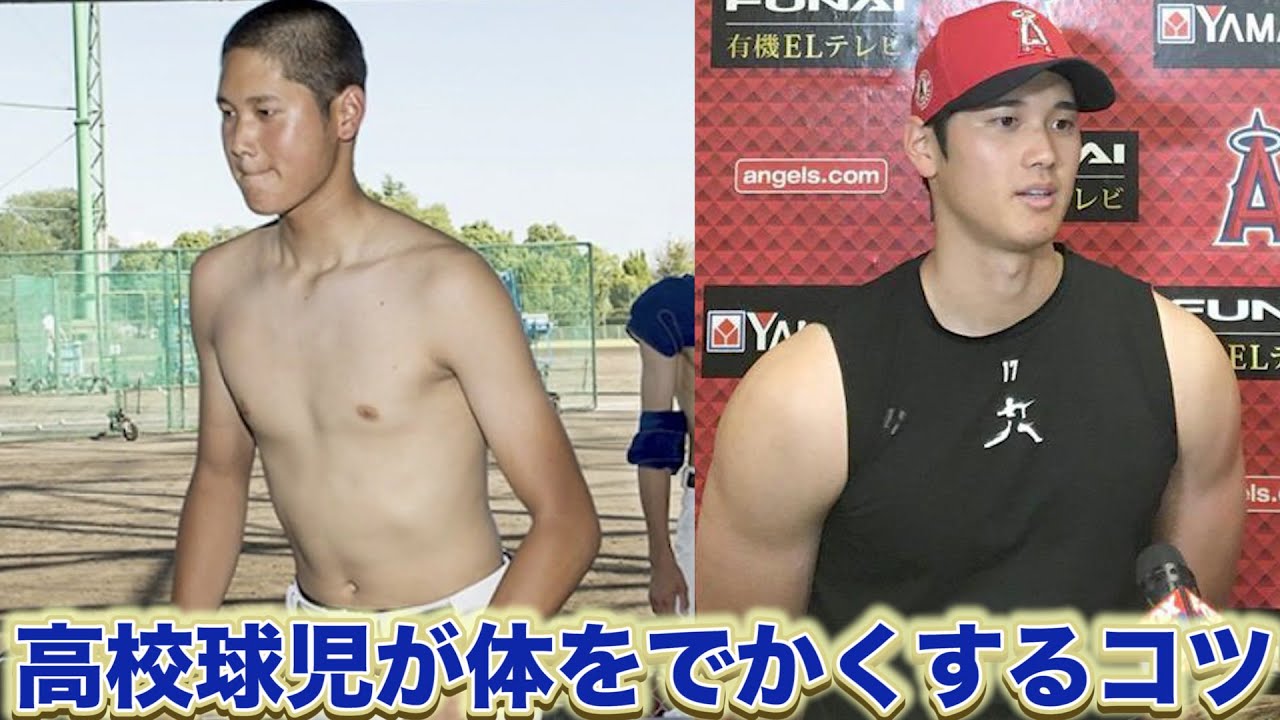 野球部が体を大きくする為の食事