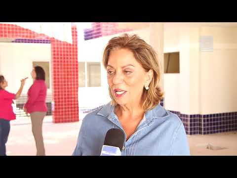 PREFEITA ACOMPANHA ANDAMENTO DA OBRA DE UEI DO VINGT ROSADO