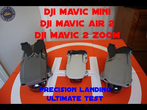 DJI Mavic Air 2 vs Mavic 2 Zoom vs Mavic Mini Precision Landing Ultimate Test