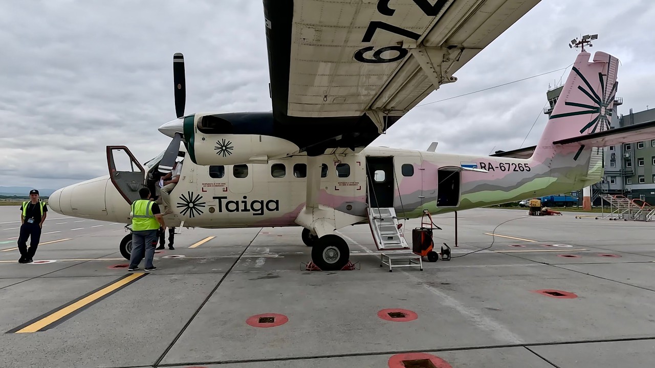 DHC-6-400 Twin Otter а/к Тайга | Рейс Южно-Сахалинск – Советская Гавань