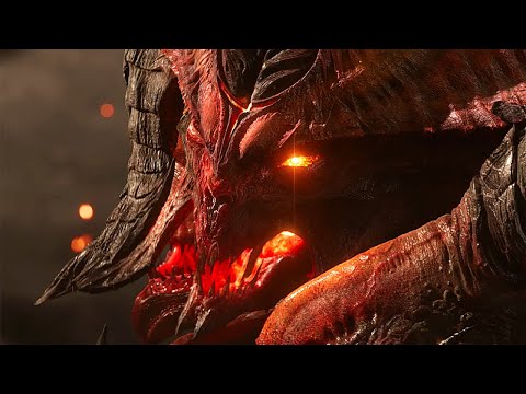 DIABLO 3 Imperius Vs Diablo Battle Scene Cinematic 4K