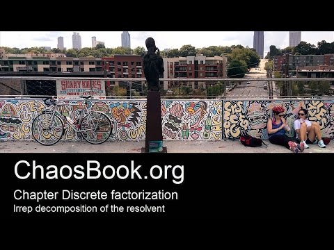 ChaosBook.org chapter Discrete factorization - Irrep decomposition of the resolvent