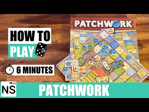 How to Play Patchwork Board Game (An Uwe Rosenberg Game)