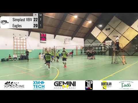 COPPA VENETO Serie C M 30/10/21 - Simplast VBV  vs Eagles * 3-1