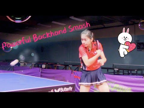How to Play Powerful Backhand Smash
