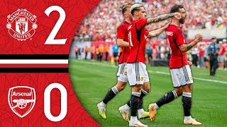 United Win In Front Of RECORD Crowd ❤️???? | Man Utd 2-0 Arsenal | 2023/24 Pre-Season