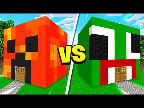 Preston - MINECRAFT PRESTONPLAYZ HOUSE vs UNSPEAKABLE HOUSE!