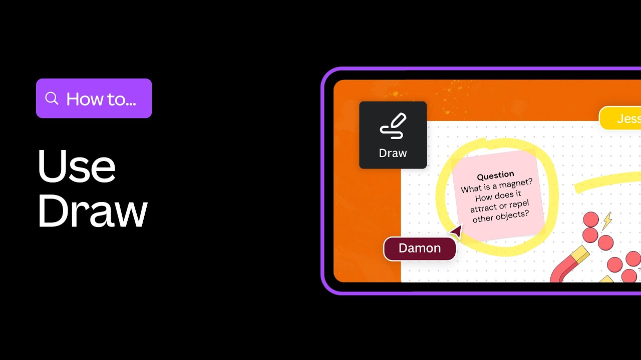 Use Draw | Canva Design Skills for Students | Canva for Education