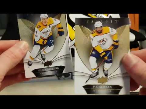 Brand New 2018-19 UD Trilogy Hobby Box Break . Nice hits 😀👍👌