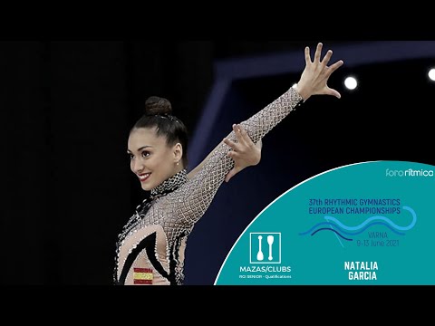 Natalia Garcia (mazas / clubs) - Classification European Championship Varna 2021