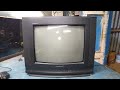 Videocon 14 Inch CRT TV Power Indicator Ok But No Screen Picture On Problem Solution