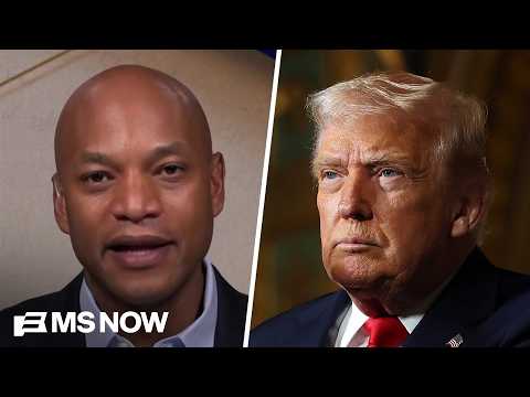 Trump sold ‘a bill of LIES’ for his second term: Gov. Wes Moore sounds off ahead of huge midterms
