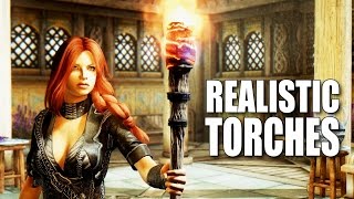 REALISTIC TORCHES - Skyrim Mods Watch