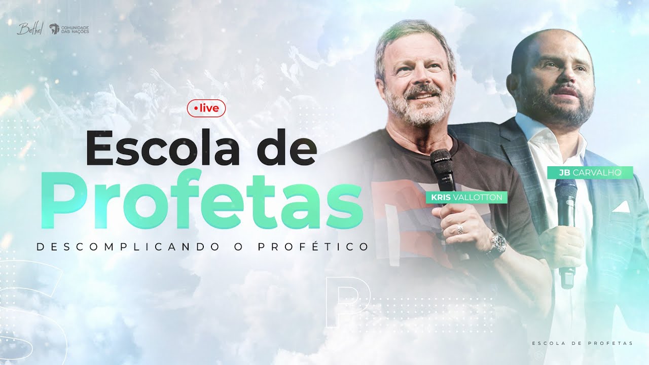 Kris Vallotton | Escola de Profetas - Live com JB Carvalho