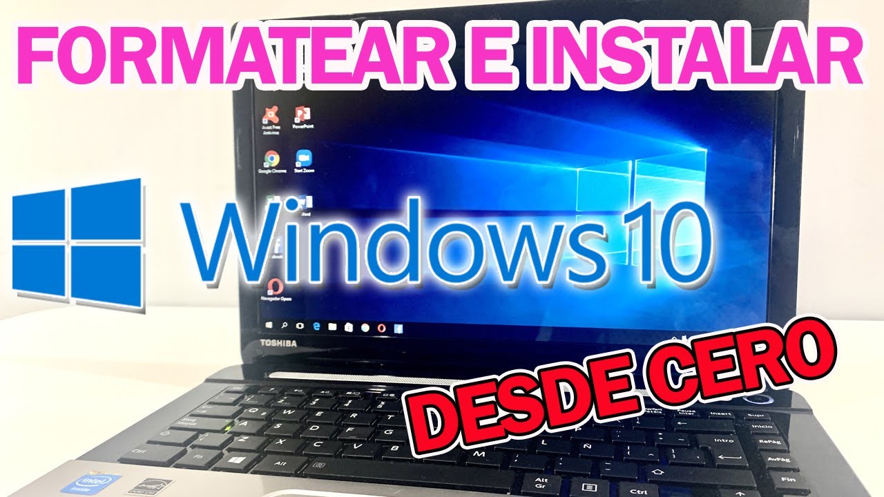 Cómo FORMATEAR tu PC e INSTALAR Windows 10 desde USB (2023)