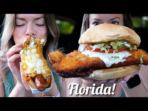 Huge Crispy Fish Sandwich + Footlong Hotdog MUKBANG!